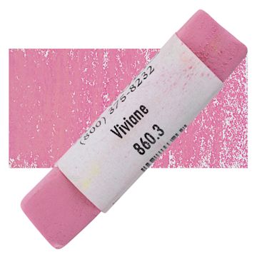 Open in modal - Great American Handmade Pastel - SOM Viviane 3, 860.3 pastel and swatch
