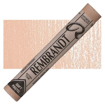 Open in modal - Rembrandt Soft Pastel - Light Red Oxide 339.7 pastel and swatch