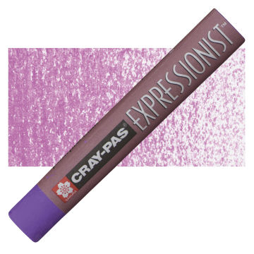 Open in modal - Sakura Cray-Pas Expressionist Oil Pastel - Light Purple oil pastel and swatch