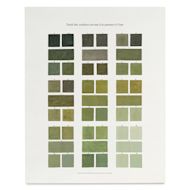 Roomytown Watercolor Swatches Fine Art Giclee Prints
