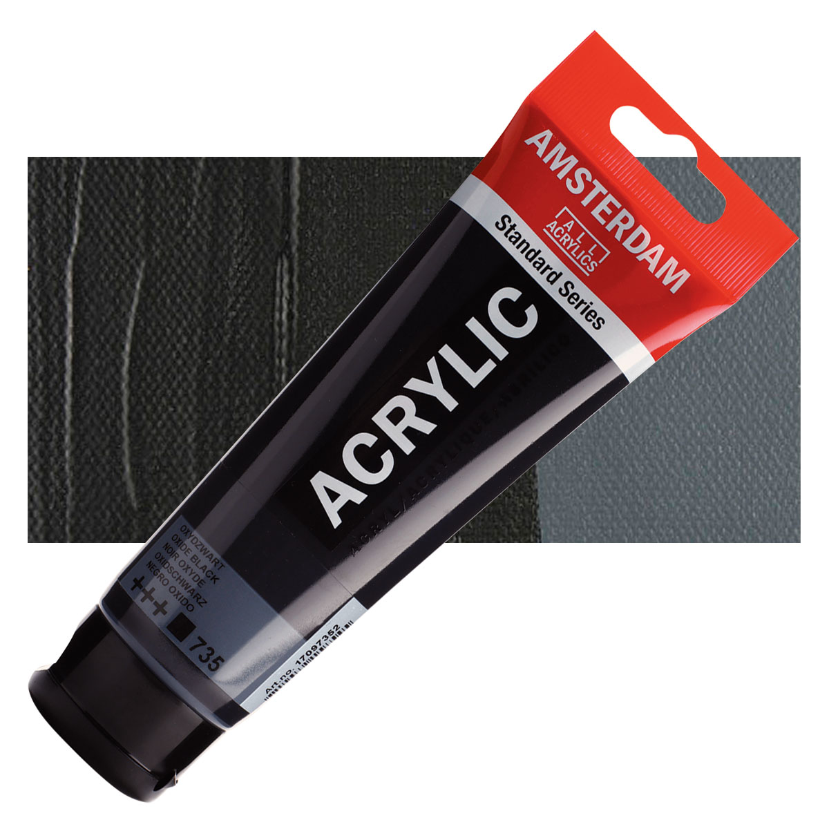 Amsterdam - Oxide Black, 120 ml tube