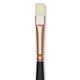 Blick Masterstroke Interlocking Bristle Brush - Bright, Long Handle, Size 4 close up