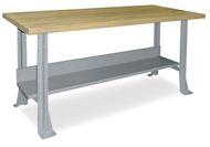 Hann Steel Workbench with Maple Top
