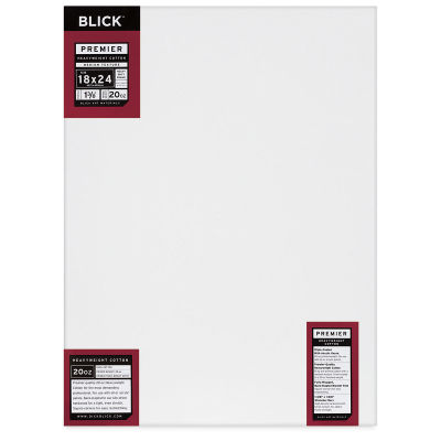 Blick Premier Heavyweight Stretched Cotton Canvas - 18" x 24", 1-3/8" Profile