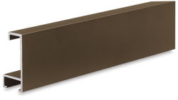 Nielsen Metal Frame Section Style 117 - 06" x 13/16", Frosted Walnut