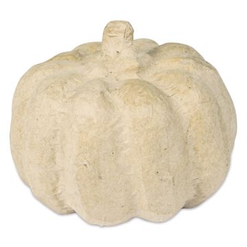 Open in modal - DecoPatch Holiday Paper Mache Figure - Pumpkin