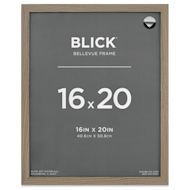 Blick Bellevue Frame - Grey Woodgrain, 16" x 20"