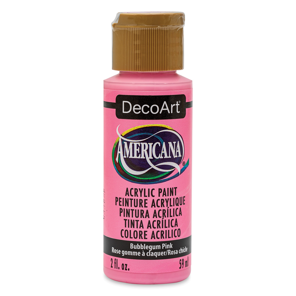 DecoArt Acrylic Paint Bubblegum Pink 8 oz