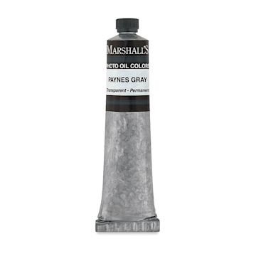 Open in modal - Marshall's Photo Oil Color - Payne's Gray, 3/4" x 4" Tube