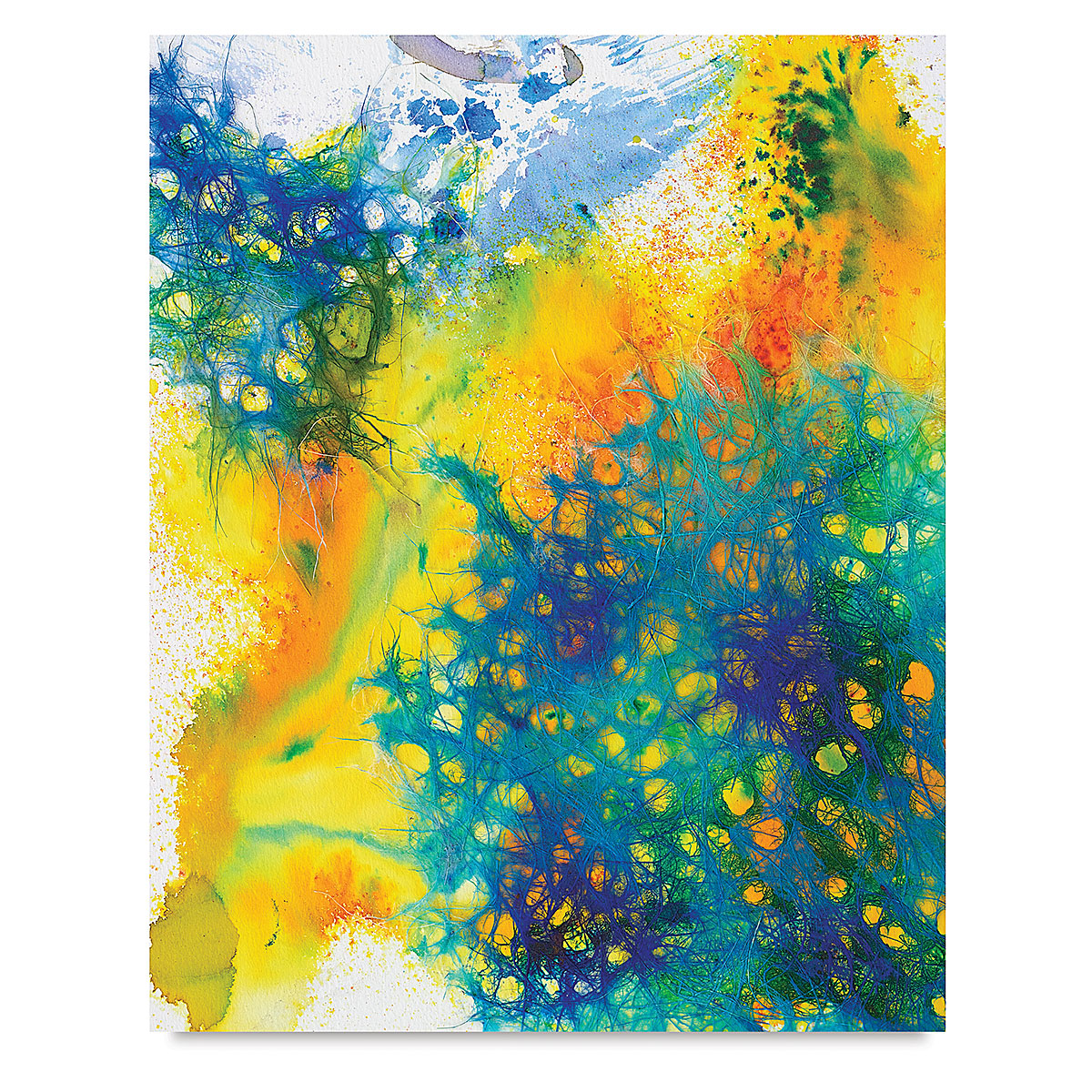 Blick Art Materials - Make your paintings pop! 🎈 Brusho Crystal Colours  are amazingly versatile and intermixable watercolor ink crystals that can  be used on paper, canvas, or even wood! Brusho Crystal