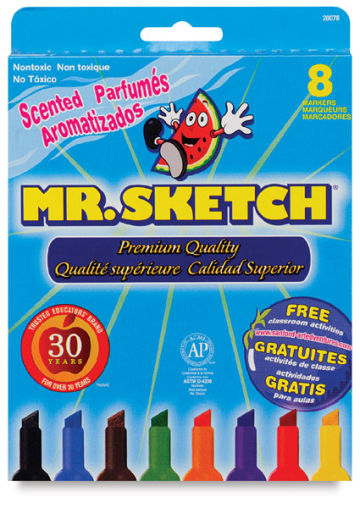 Mr. Sketch Scented Marker Set - Assorted Colors, Set of 8, Front Cover
