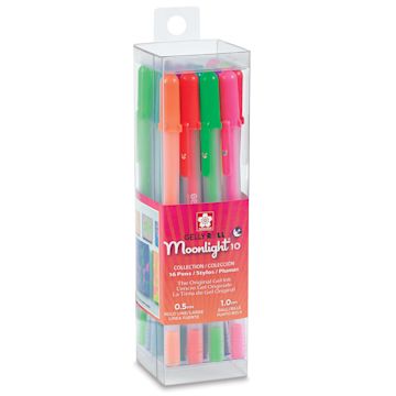 Sakura Gelly Roll Moonlight Pens - Assorted Colors, Set of 16, Bold ...