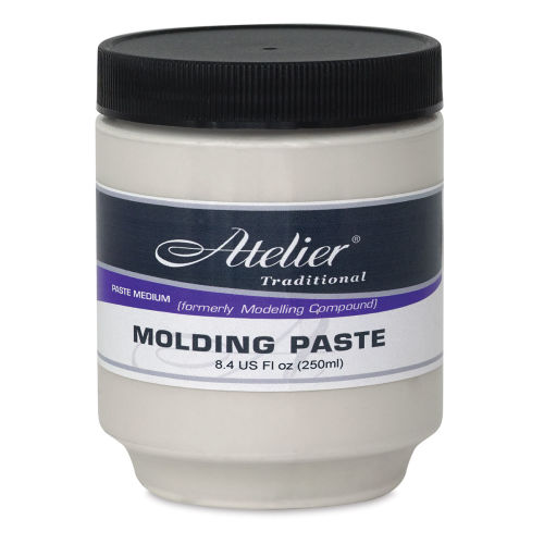Video: How to Add Molding Paste (or modeling paste) to a Canvas Painting