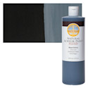 Natural Earth Paint Natural Fluid Acrylik Paint - Black Ochre, 473 ml