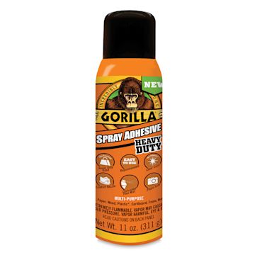 Open in modal - Gorilla Spray Adhesive - Front view of 11 oz can