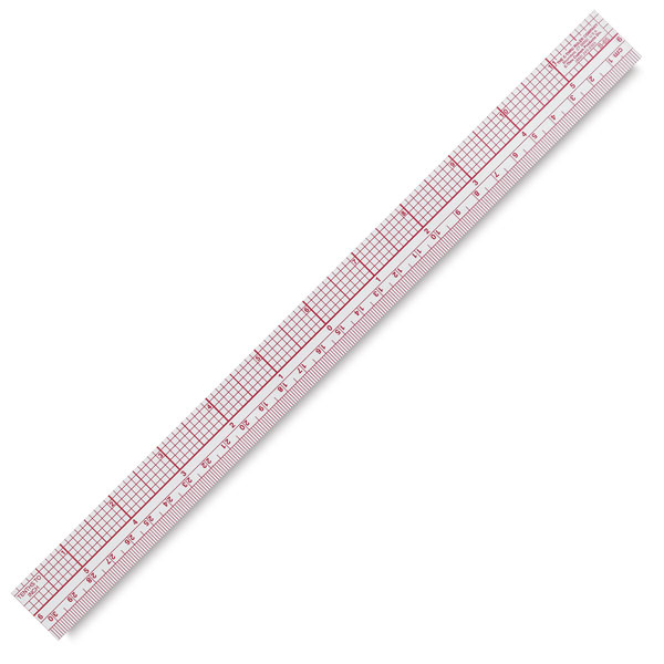 Westcott 8-Inch 200 mm Plastic Ruler - Clear : : Office Products