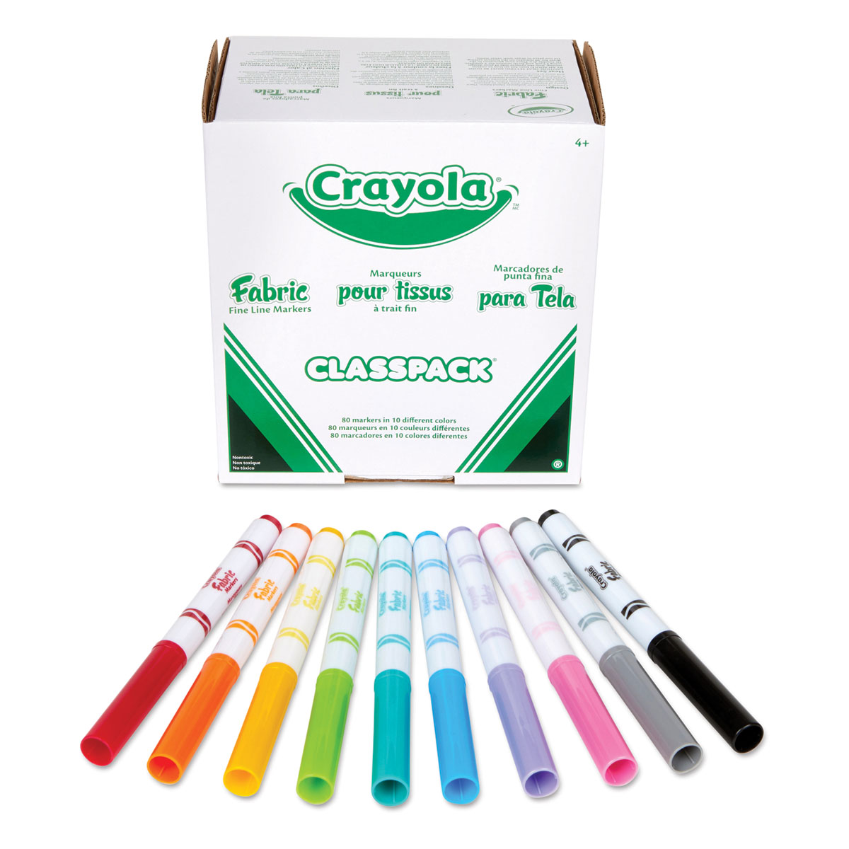 Crayola Fabric Markers - West Side Kids Inc
