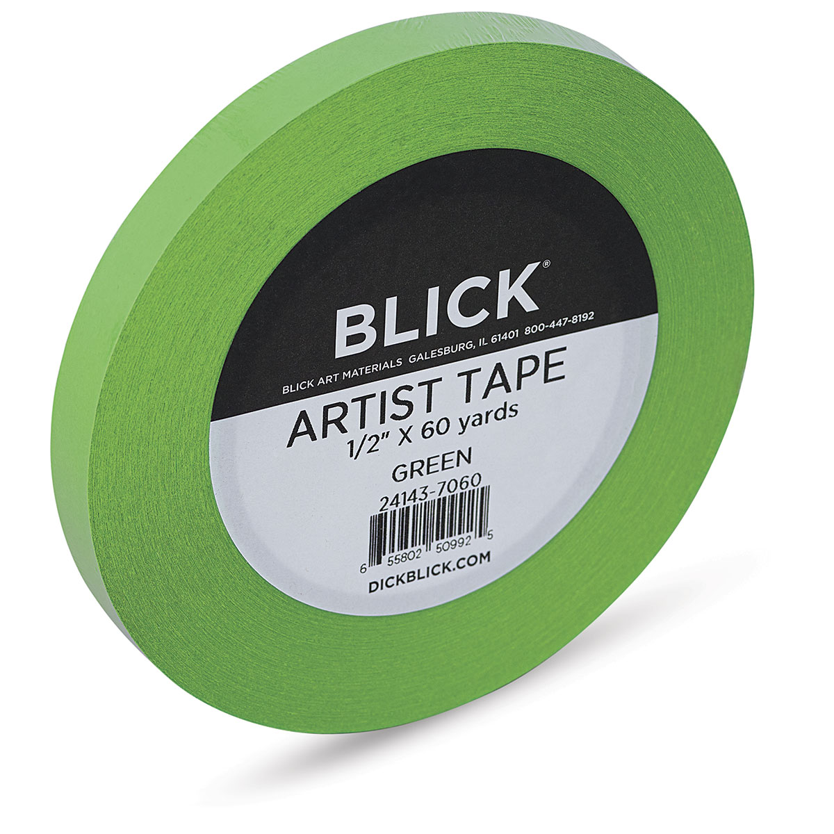 Blick Artist Tape - Green, 1/2'' x 60 yds