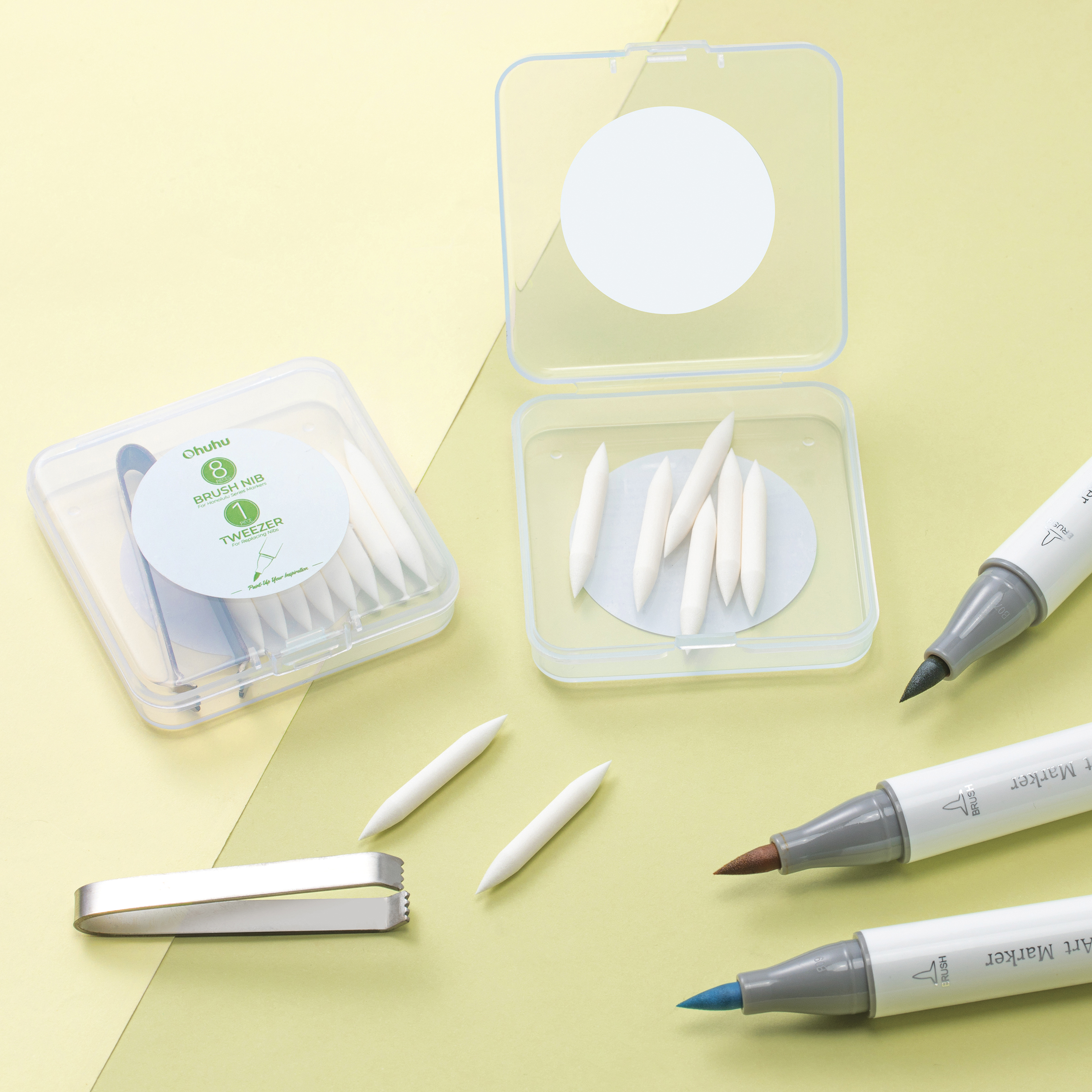 メイク道具  別売りOK！！ Ohuhu Marker Replacement Tips | BLICK Art Materials