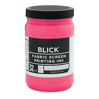 pink screen printing ink