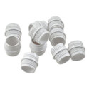 Olo Connector Rings - White, Pkg of 10