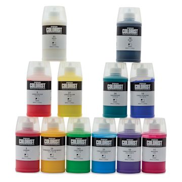 Open in modal - ShinHan Colorist Poster Color Paints - Set of 12, Assorted Colors, 40 ml