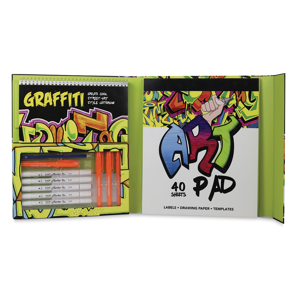 Kids Painting Set Kids Drawing Art Set Exquisite Aluminum Box Packaging For  Oil Painting For Graffiti For Sketching