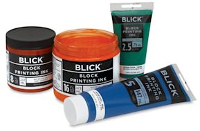 Blick Water-Soluble Block Printing Inks