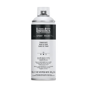 Liquitex Professional Spray Paint - Titanium White, 400 ml can