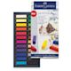 Faber-Castell Goldfaber Studio Soft Pastels - Assorted Colors, Set of 24 (set contents and front of packaging)