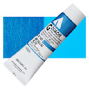 Holbein Acrylic Gouache - Metallic Blue, tube