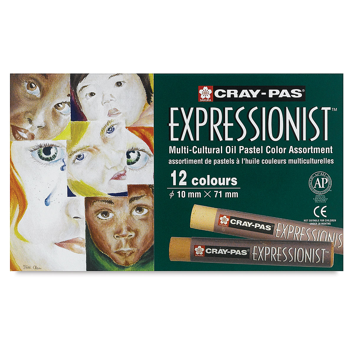 Sakura Cray-Pas Expressionist Oil Pastel Sets - Multicultural