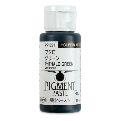 Holbein Tosai Pigment Paste - Phthalo Green, 35 ml