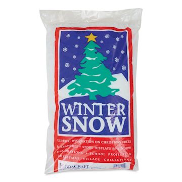 Open in modal - FloraCraft Plastic Snow - 4 Liter, Bag