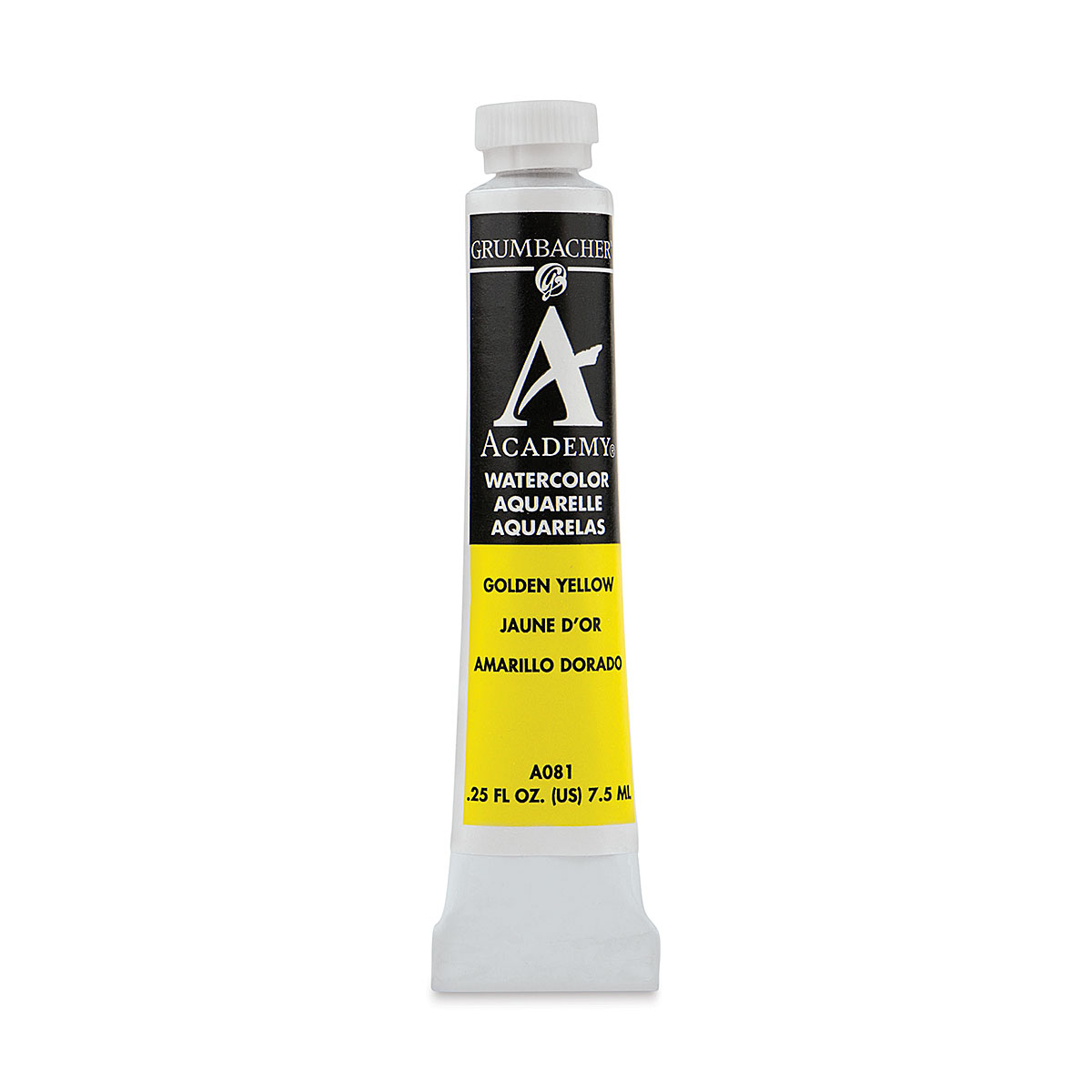 Grumbacher Academy Acrylic Paint 90ml Cadmium Yellow Medium