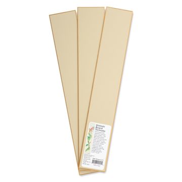 Open in modal - Aitoh Torinoko Paper Shikishi Boards - 2-1/5" x 14-1/4", Pkg of 3, with packaging label