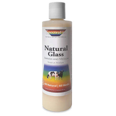SpectraFix Natural Glass Varnish Painting Medium - 8 oz, Bottle