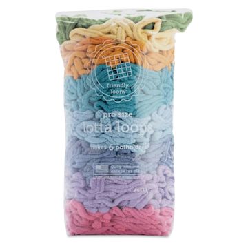 Open in modal - Friendly Loom Pro Size Cotton Loops - Botanicals, Lotta Loops
