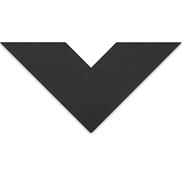 Open in modal - American Vintage Artcare Matboard - 20" x 32", Black Denim