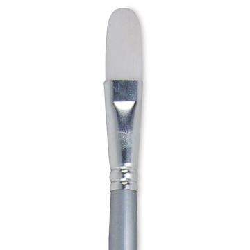 Open in modal - Liquitex Basics Synthetic Brush - Filbert, Long Handle, Size 10