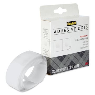 Open in modal - Scotch Adhesive Dots - Pkg of 300, Clear, 0.3"