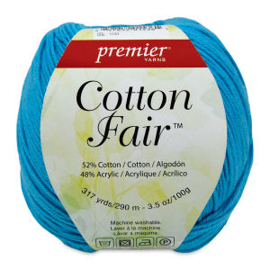 Premier Yarn Cotton Fair Yarn - Turquoise