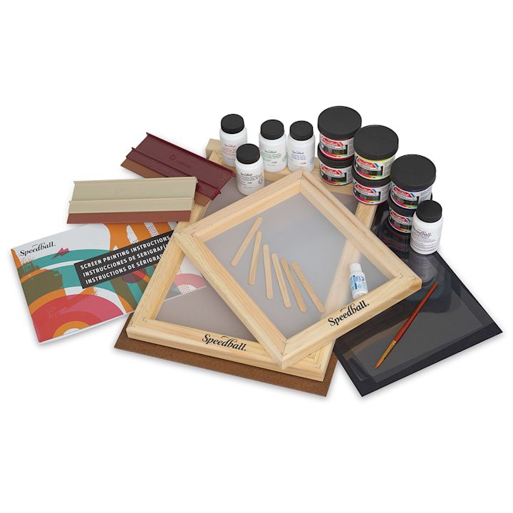 Speedball Intermediate Deluxe Screen Printing Kit BLICK Art Materials