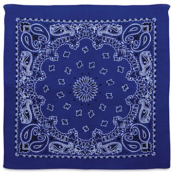 Open in modal - Carolina Paisley Bandana - Royal