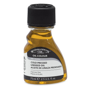 Winsor & Newton Cold Pressed Linseed Oil - 75 ml bottle