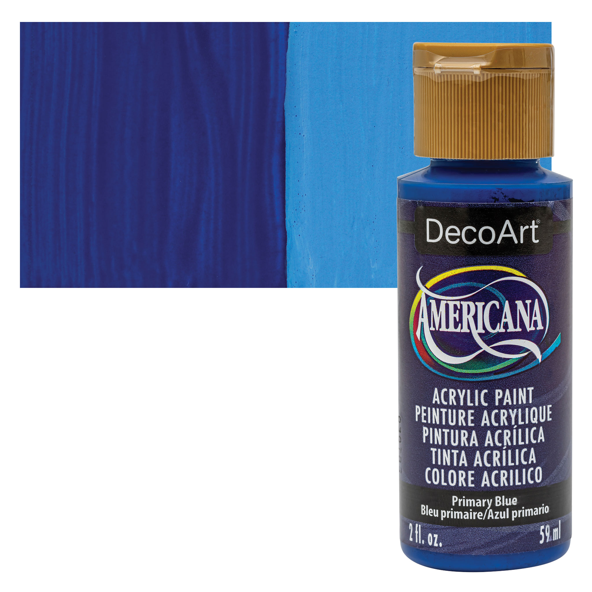 DecoArt Acrylic Paint Primary Blue 8 oz
