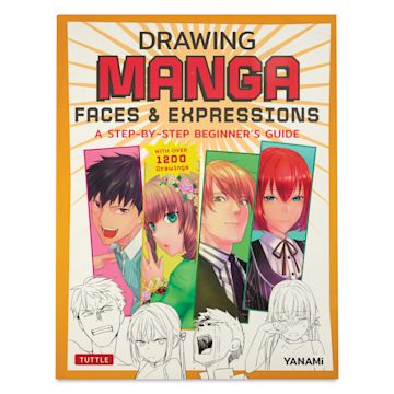 Open in modal - Drawing Manga Faces & Expressions, front cover
