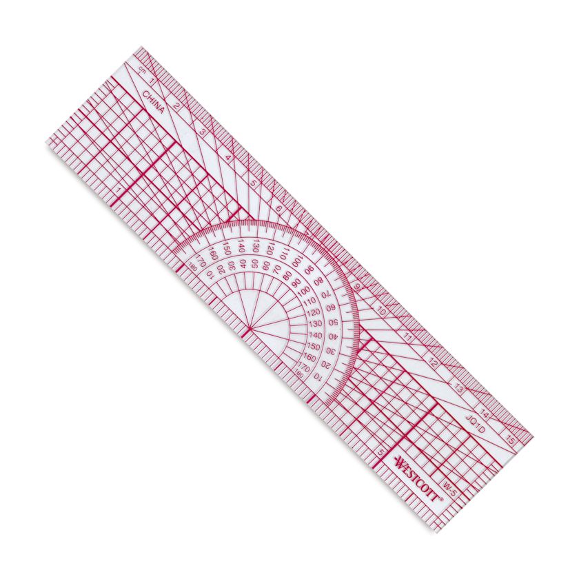 Westcott Protractor Ruler - 6