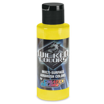 Createx Wicked Colors Airbrush Color - 2 oz, Detail Yellow