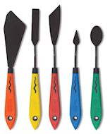 Blick Multi-Colored Painting Knife Set